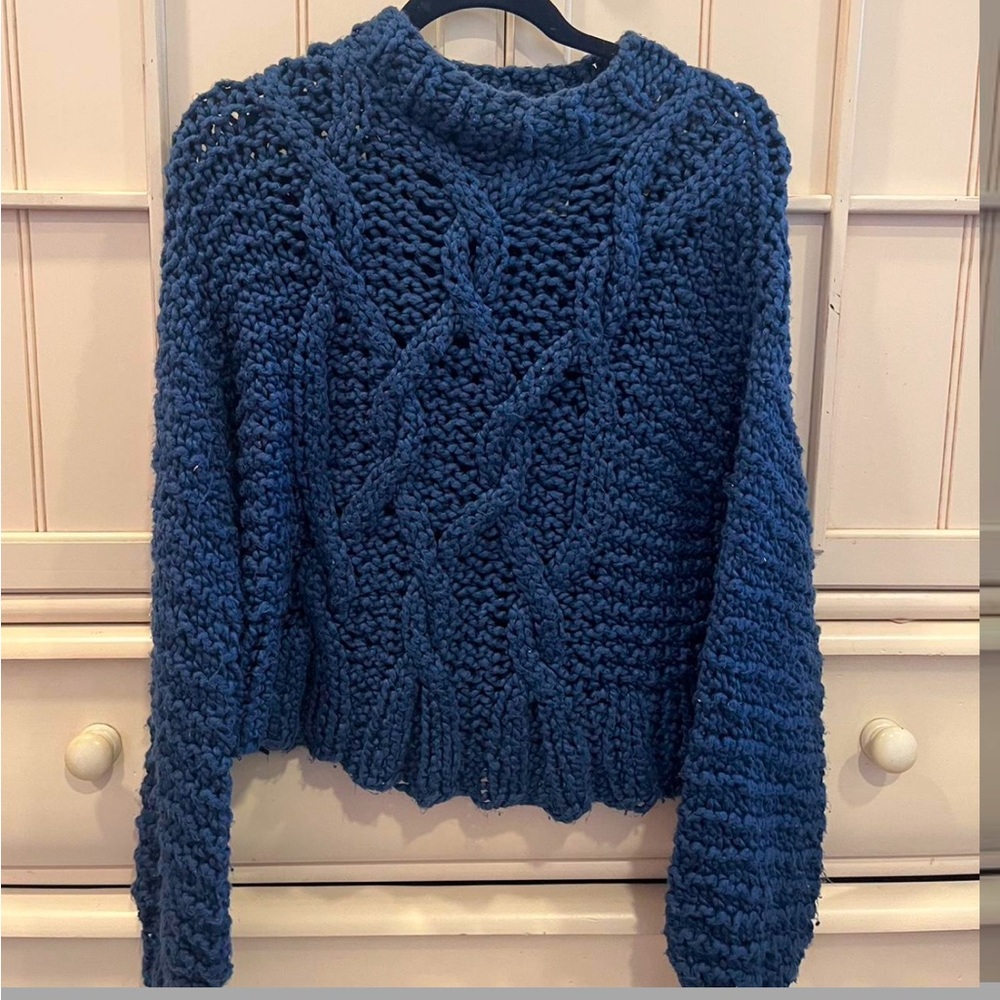 Authentic Loopy Mango open-knit Sweater, BEAUTIFUL